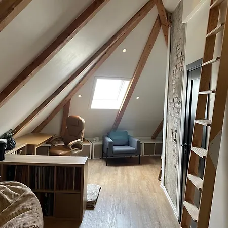 Apartment Stort Loftsrom I Sentrum Med Enkel Frokost