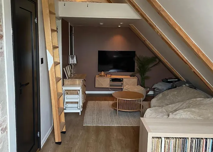 Apartamento Stort Loftsrom I Sentrum Med Enkel Frokost *